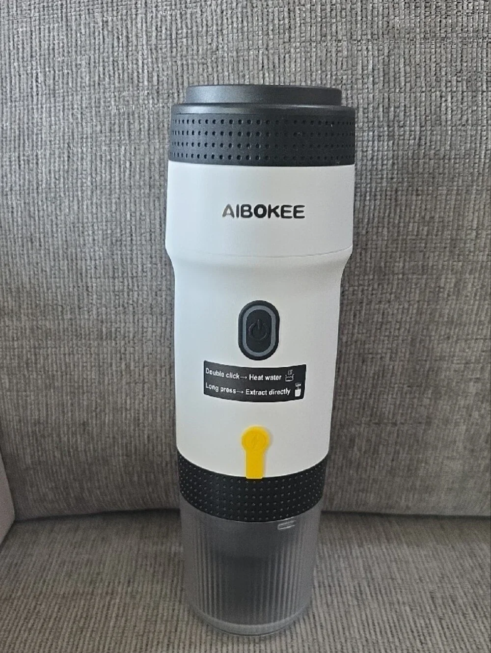 Aibokee Portable Electric Espresso Machine - White, 3 In 1, New In Box.